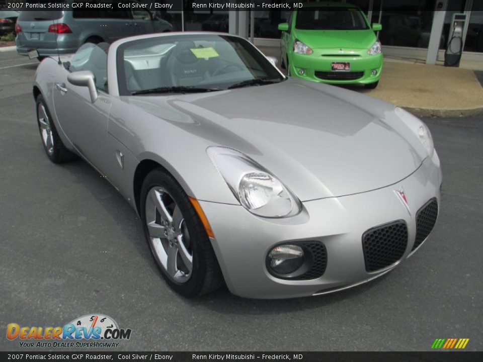 2007 Pontiac Solstice GXP Roadster Cool Silver / Ebony Photo #1