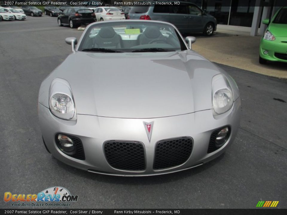 2007 Pontiac Solstice GXP Roadster Cool Silver / Ebony Photo #2
