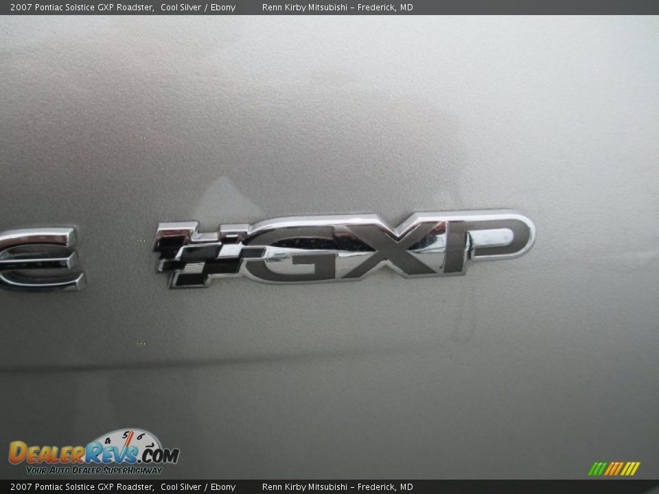 2007 Pontiac Solstice GXP Roadster Cool Silver / Ebony Photo #9