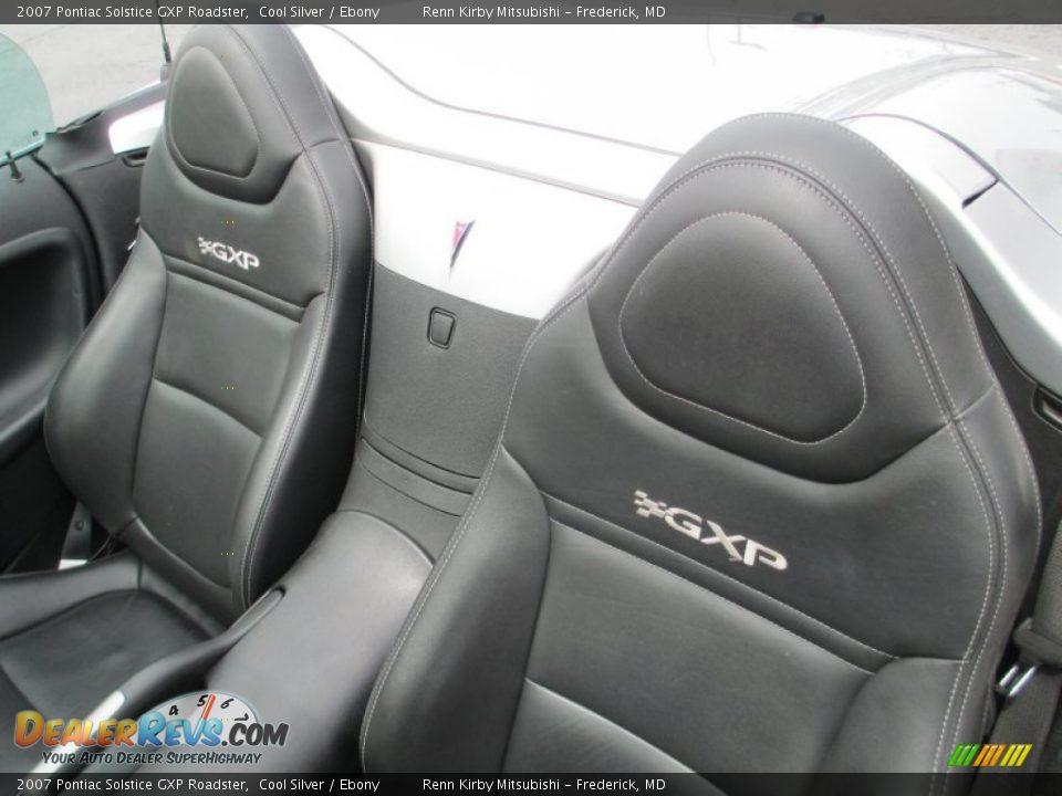 2007 Pontiac Solstice GXP Roadster Cool Silver / Ebony Photo #13