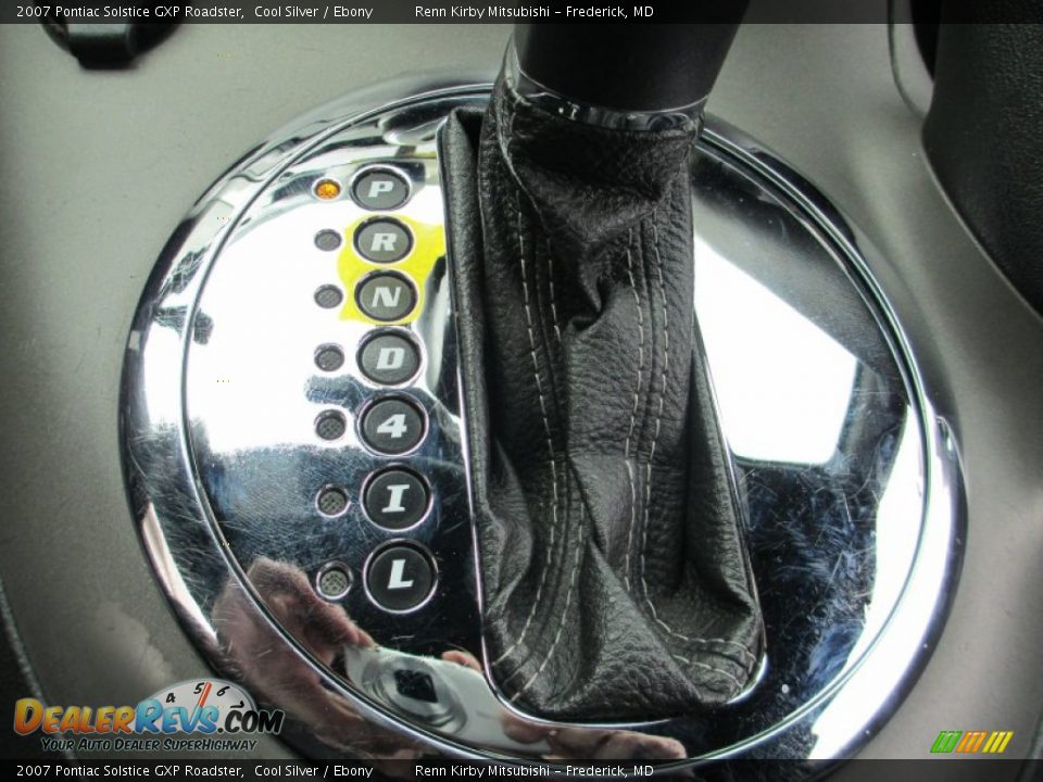 2007 Pontiac Solstice GXP Roadster Cool Silver / Ebony Photo #23