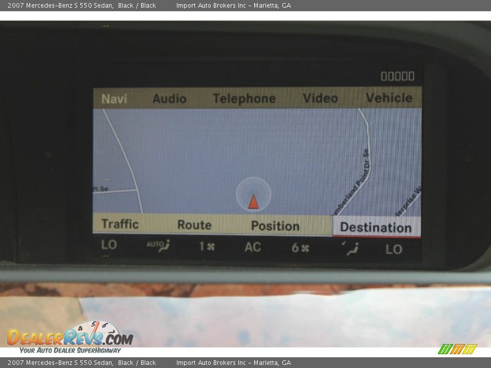 Navigation of 2007 Mercedes-Benz S 550 Sedan Photo #25
