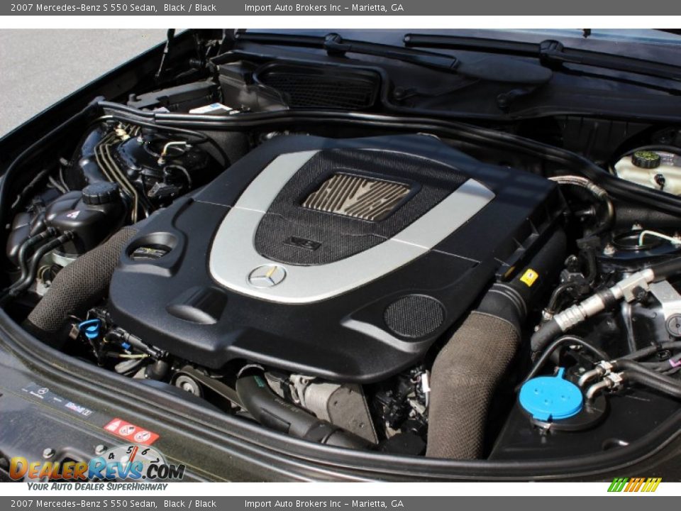 2007 Mercedes-Benz S 550 Sedan 5.5 Liter DOHC 32-Valve V8 Engine Photo #36