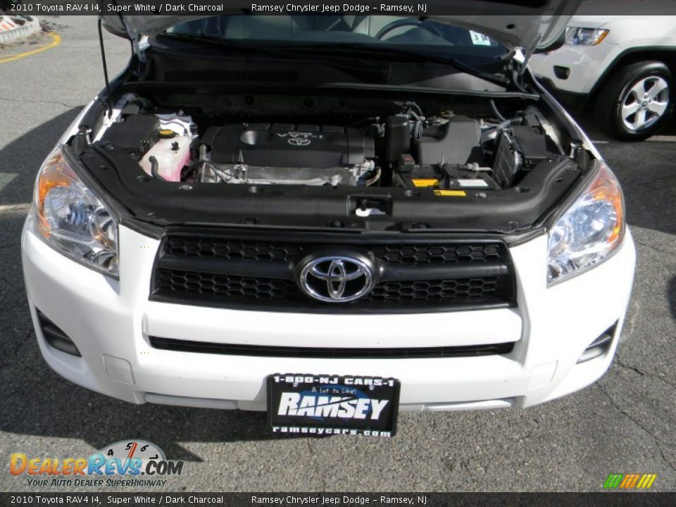 2010 Toyota RAV4 I4 Super White / Dark Charcoal Photo #3