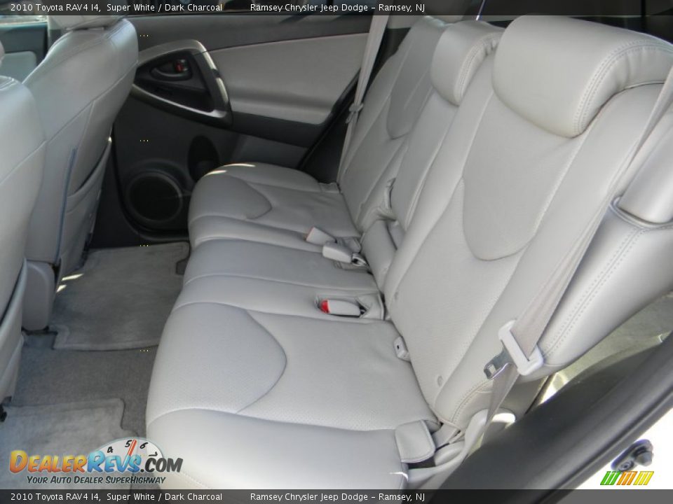 2010 Toyota RAV4 I4 Super White / Dark Charcoal Photo #11