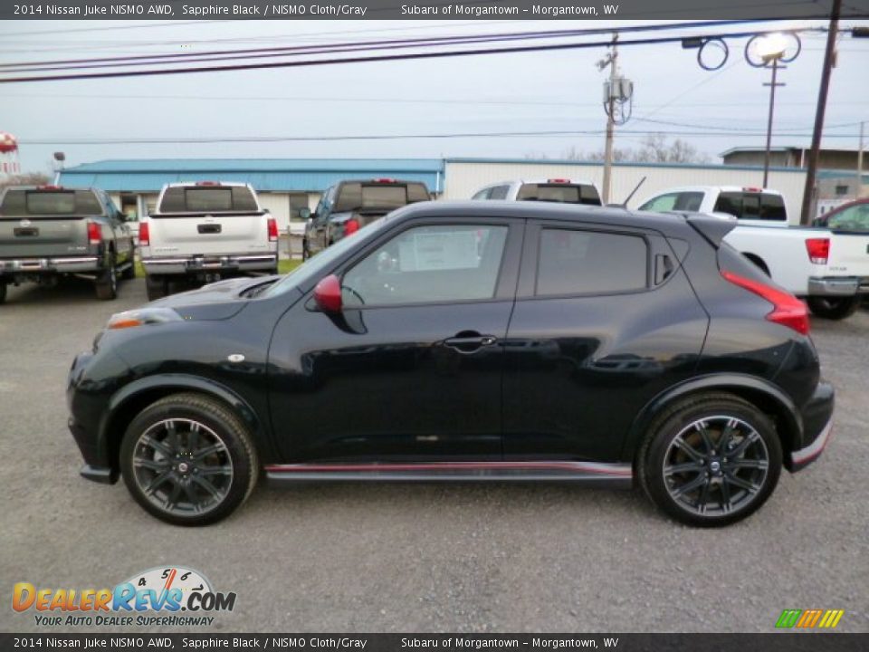 Sapphire Black 2014 Nissan Juke NISMO AWD Photo #4
