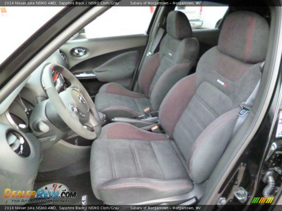 Front Seat of 2014 Nissan Juke NISMO AWD Photo #15