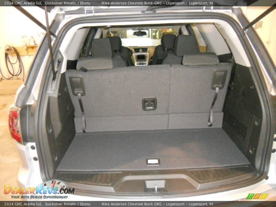 2014 GMC Acadia SLE Quicksilver Metallic / Ebony Photo #4