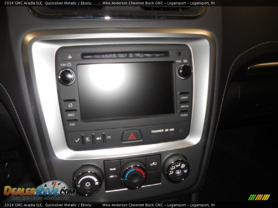 2014 GMC Acadia SLE Quicksilver Metallic / Ebony Photo #8