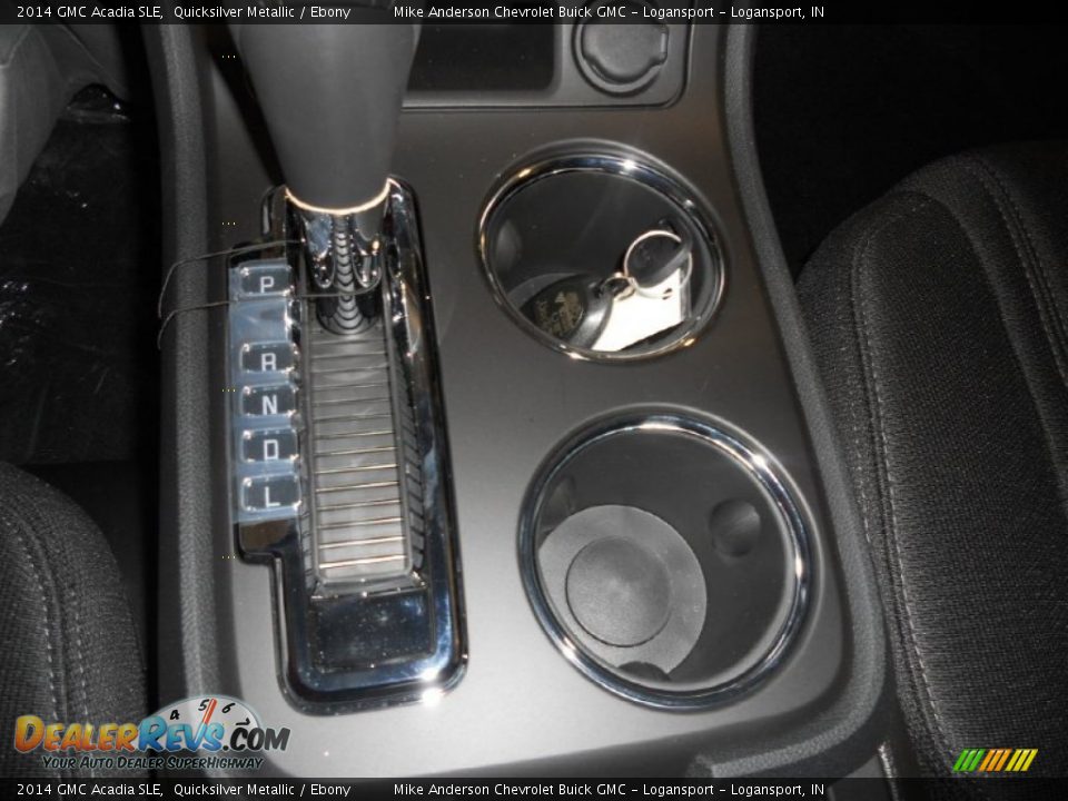 2014 GMC Acadia SLE Quicksilver Metallic / Ebony Photo #9