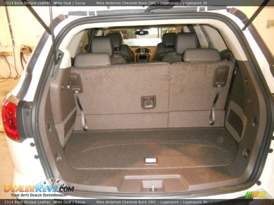 2014 Buick Enclave Leather White Opal / Cocoa Photo #4