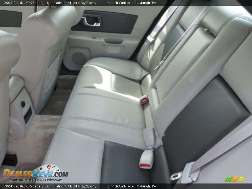 2004 Cadillac CTS Sedan Light Platinum / Light Gray/Ebony Photo #5