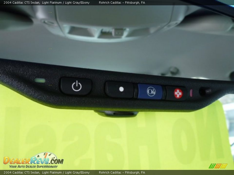 2004 Cadillac CTS Sedan Light Platinum / Light Gray/Ebony Photo #21