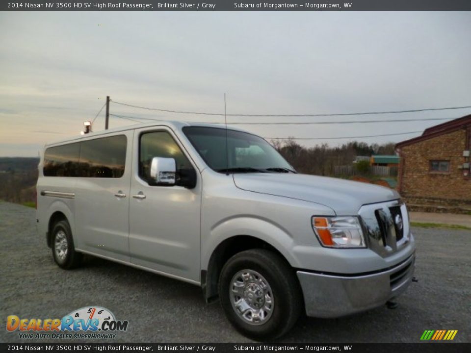 Front 3/4 View of 2014 Nissan NV 3500 HD SV High Roof Passenger Photo #1