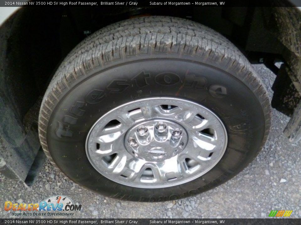 2014 Nissan NV 3500 HD SV High Roof Passenger Wheel Photo #9