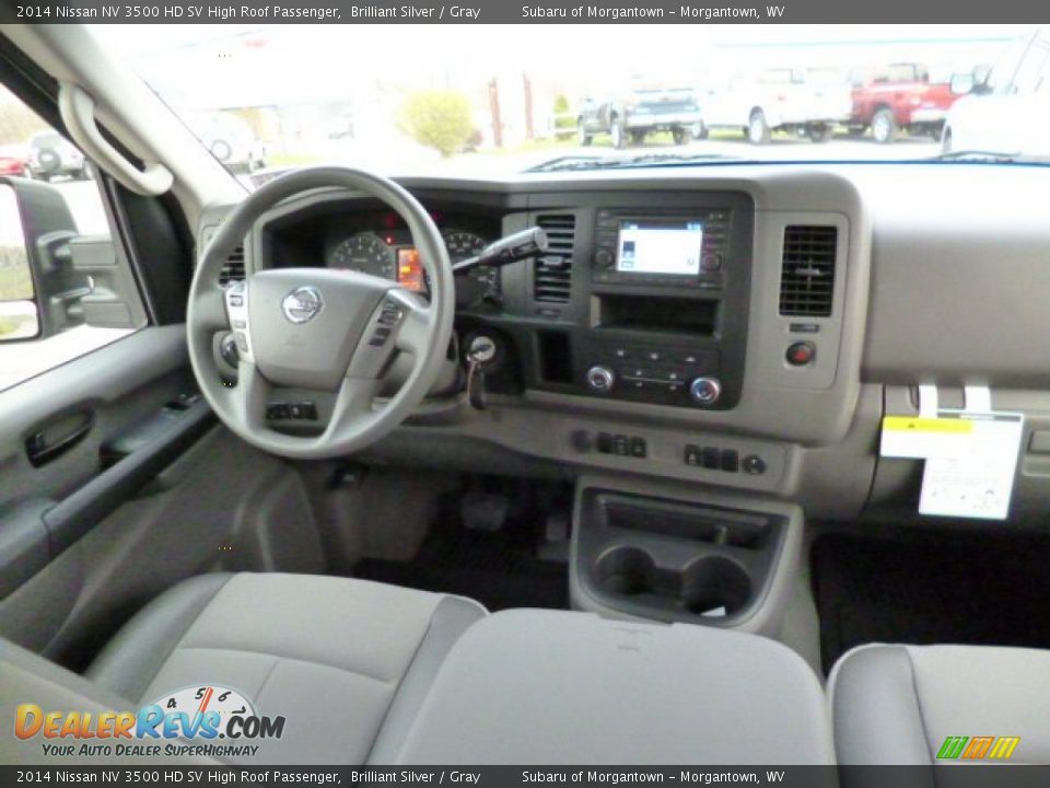 Dashboard of 2014 Nissan NV 3500 HD SV High Roof Passenger Photo #12