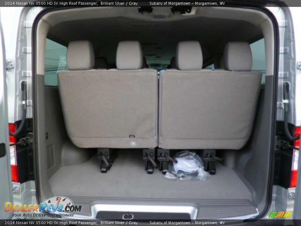 2014 Nissan NV 3500 HD SV High Roof Passenger Brilliant Silver / Gray Photo #13