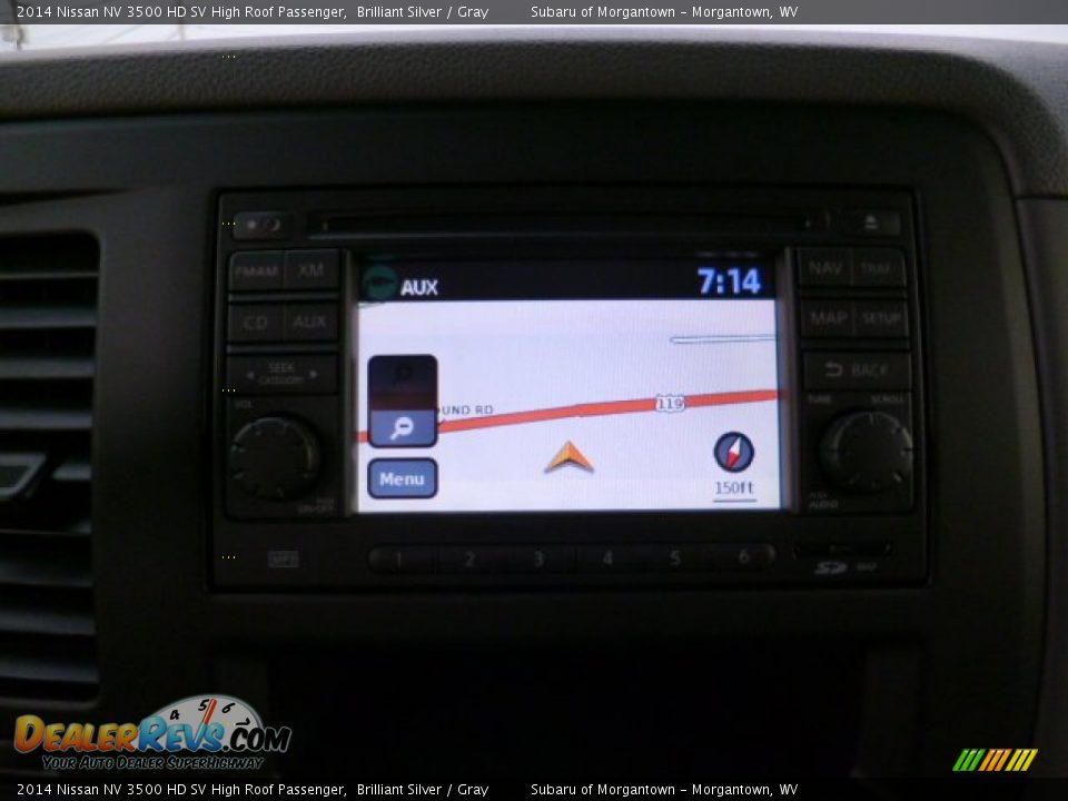 2014 Nissan NV 3500 HD SV High Roof Passenger Brilliant Silver / Gray Photo #18