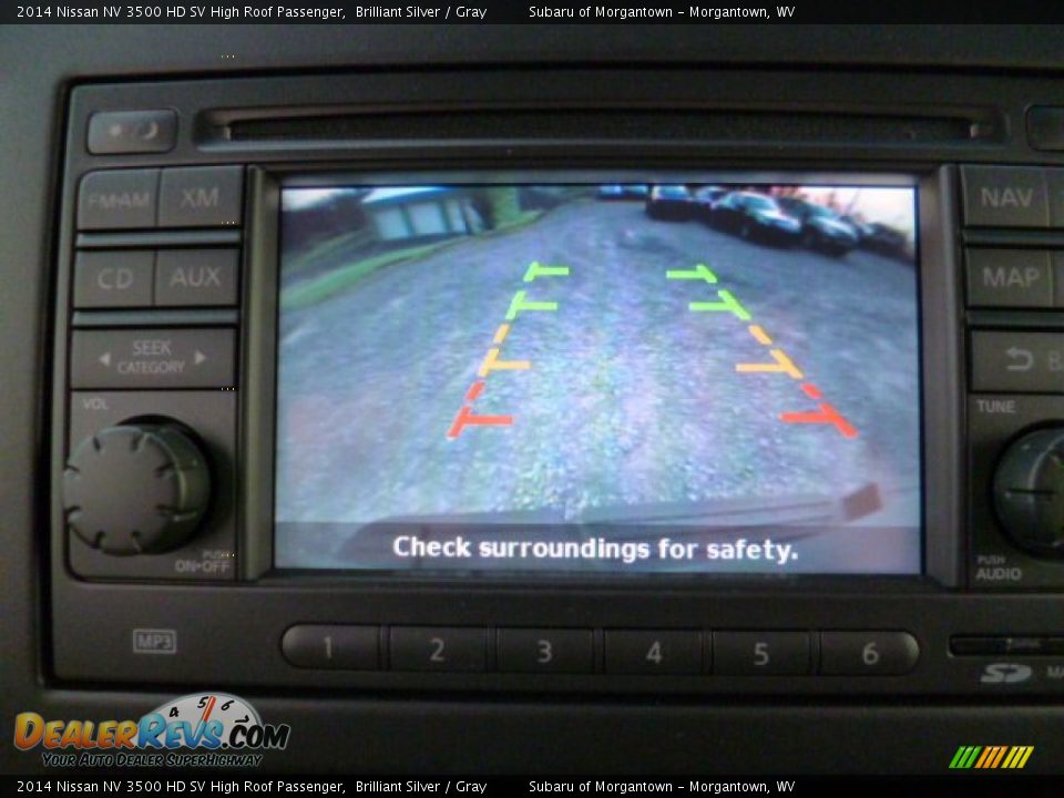 2014 Nissan NV 3500 HD SV High Roof Passenger Brilliant Silver / Gray Photo #19