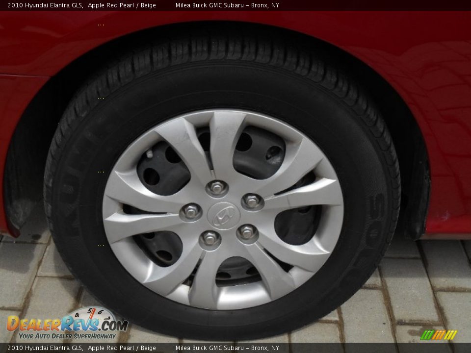 2010 Hyundai Elantra GLS Apple Red Pearl / Beige Photo #4