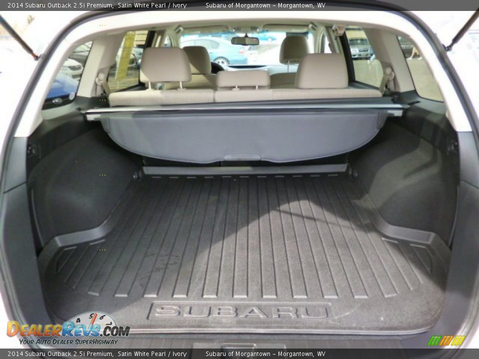 2014 Subaru Outback 2.5i Premium Satin White Pearl / Ivory Photo #6