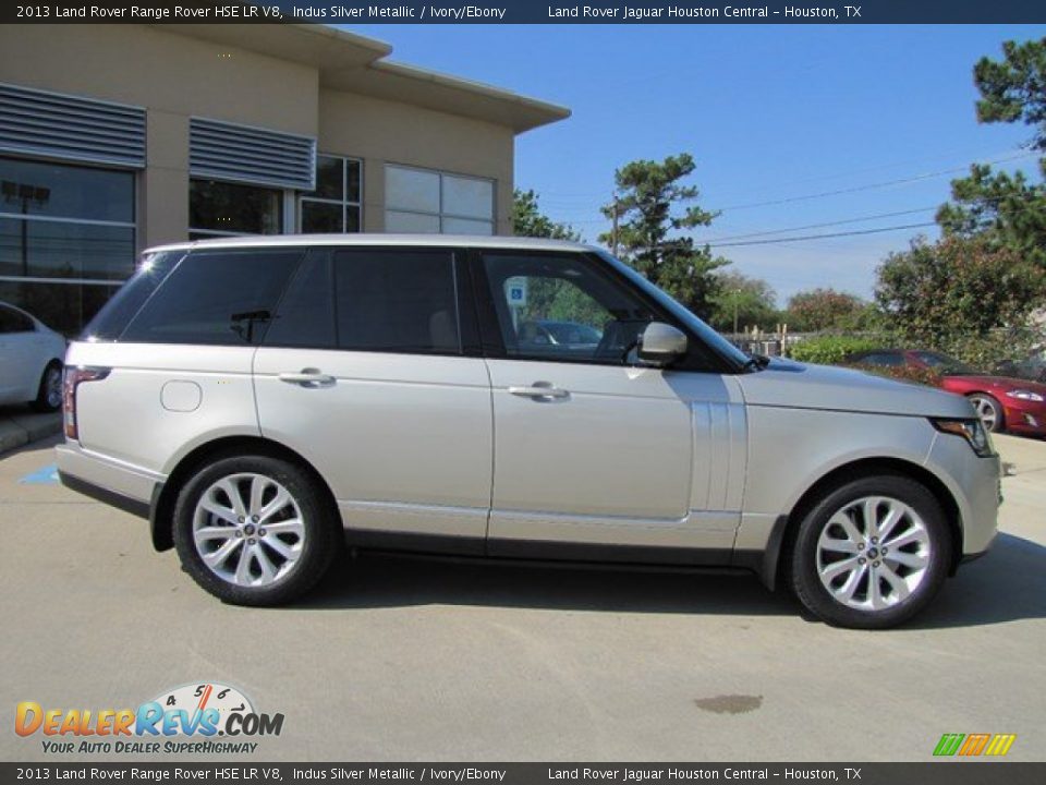 Indus Silver Metallic 2013 Land Rover Range Rover HSE LR V8 Photo #11