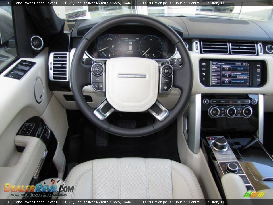 Dashboard of 2013 Land Rover Range Rover HSE LR V8 Photo #13