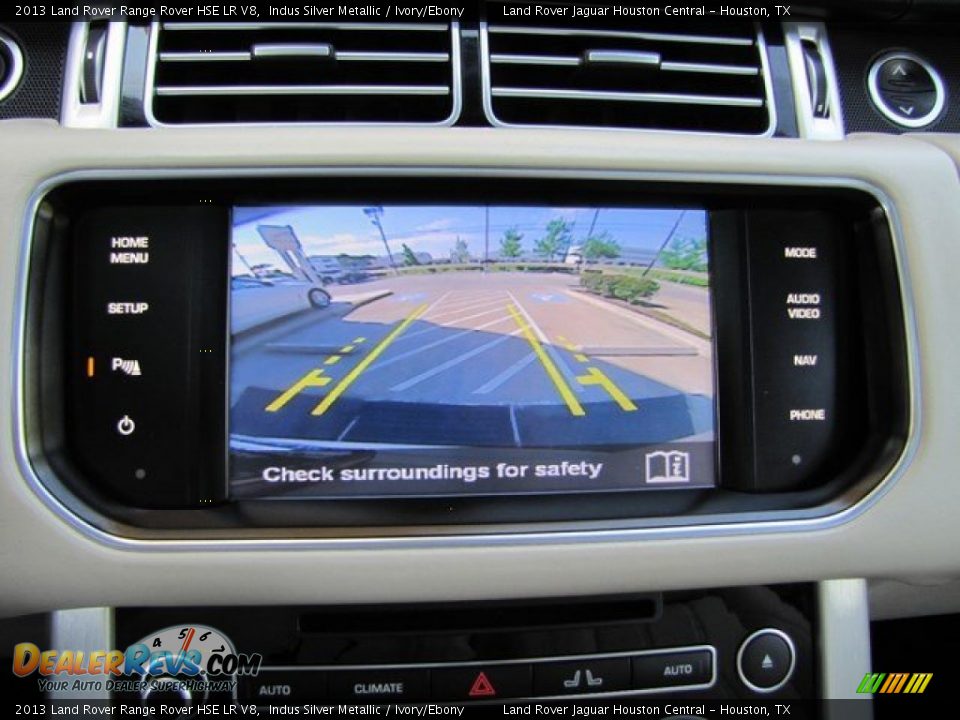 2013 Land Rover Range Rover HSE LR V8 Indus Silver Metallic / Ivory/Ebony Photo #18