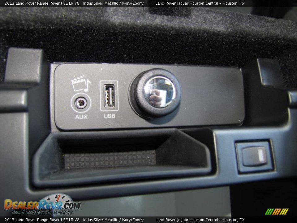 2013 Land Rover Range Rover HSE LR V8 Indus Silver Metallic / Ivory/Ebony Photo #23
