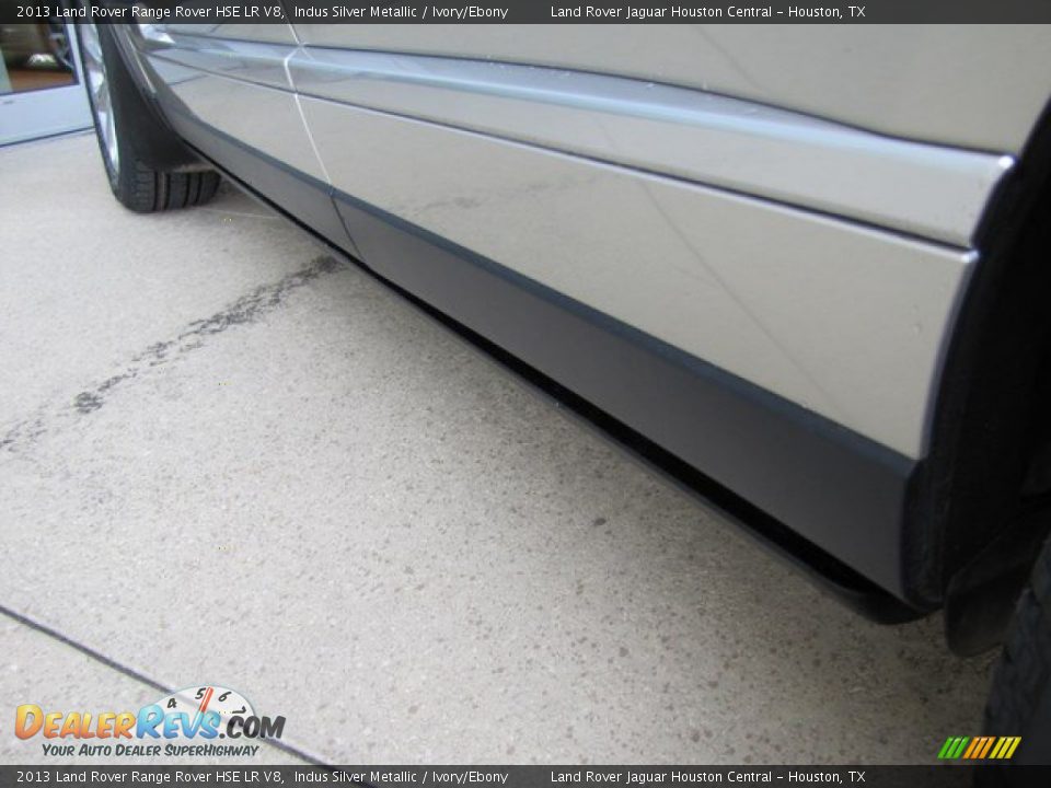 2013 Land Rover Range Rover HSE LR V8 Indus Silver Metallic / Ivory/Ebony Photo #29