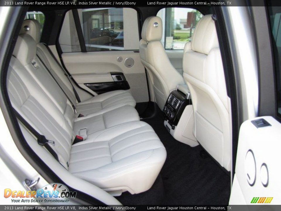 Rear Seat of 2013 Land Rover Range Rover HSE LR V8 Photo #34