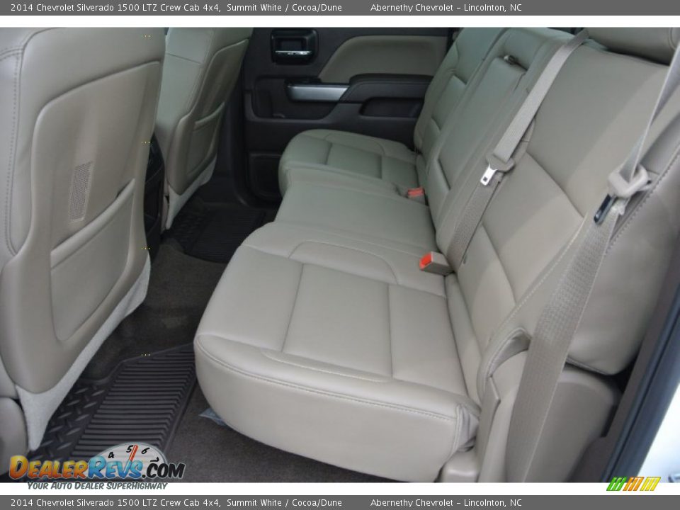 2014 Chevrolet Silverado 1500 LTZ Crew Cab 4x4 Summit White / Cocoa/Dune Photo #16