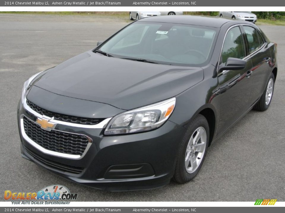 2014 Chevrolet Malibu LS Ashen Gray Metallic / Jet Black/Titanium Photo #2