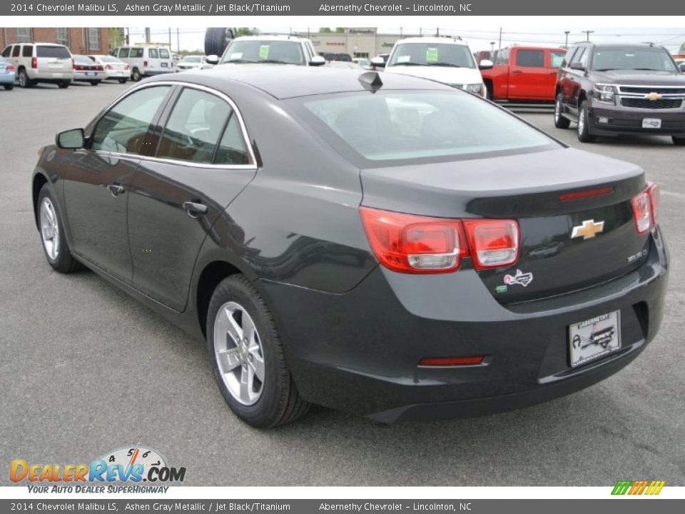 2014 Chevrolet Malibu LS Ashen Gray Metallic / Jet Black/Titanium Photo #4