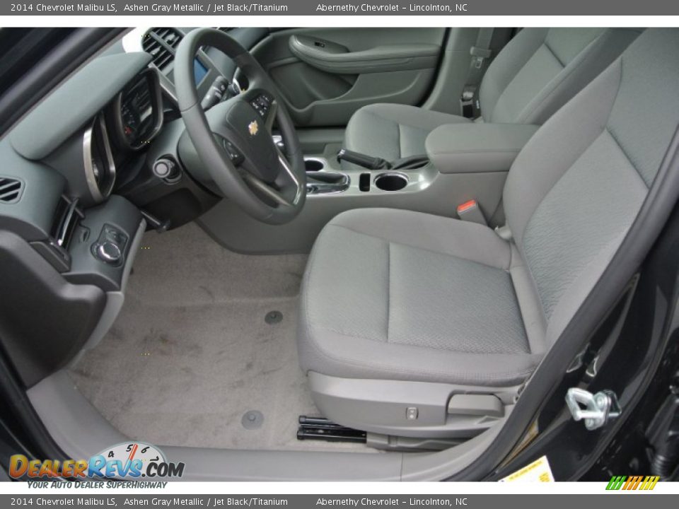 2014 Chevrolet Malibu LS Ashen Gray Metallic / Jet Black/Titanium Photo #8