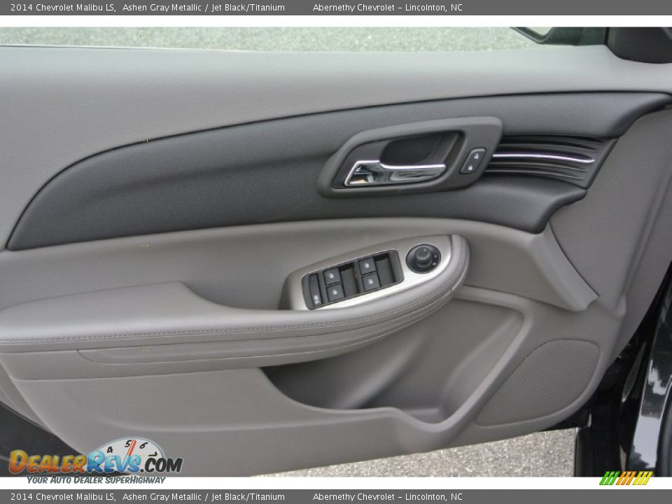 2014 Chevrolet Malibu LS Ashen Gray Metallic / Jet Black/Titanium Photo #9