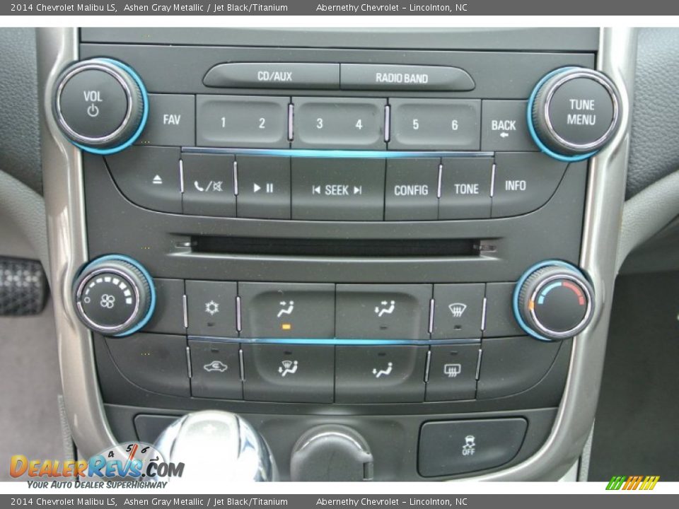 2014 Chevrolet Malibu LS Ashen Gray Metallic / Jet Black/Titanium Photo #11