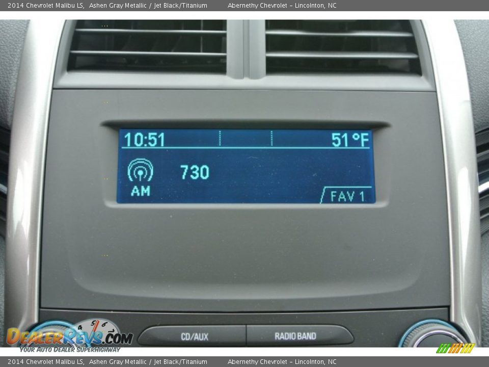 2014 Chevrolet Malibu LS Ashen Gray Metallic / Jet Black/Titanium Photo #12