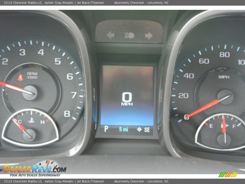 2014 Chevrolet Malibu LS Ashen Gray Metallic / Jet Black/Titanium Photo #14