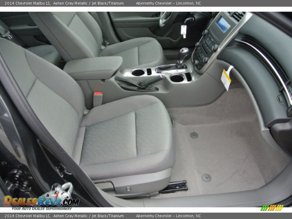 2014 Chevrolet Malibu LS Ashen Gray Metallic / Jet Black/Titanium Photo #17
