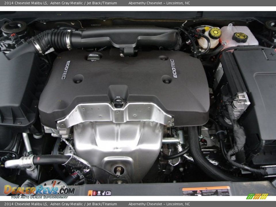 2014 Chevrolet Malibu LS Ashen Gray Metallic / Jet Black/Titanium Photo #20