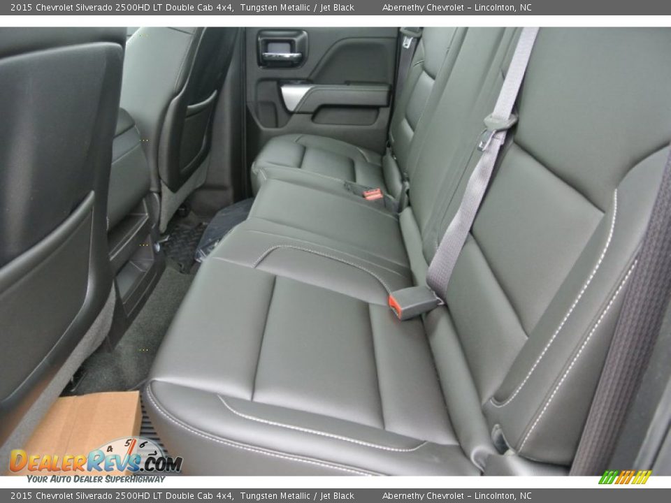 2015 Chevrolet Silverado 2500HD LT Double Cab 4x4 Tungsten Metallic / Jet Black Photo #15