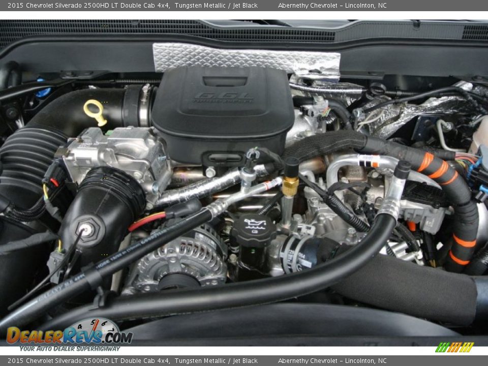 2015 Chevrolet Silverado 2500HD LT Double Cab 4x4 6.6 Liter OHV 32-Valve Duramax Turbo-Diesel V8 Engine Photo #20