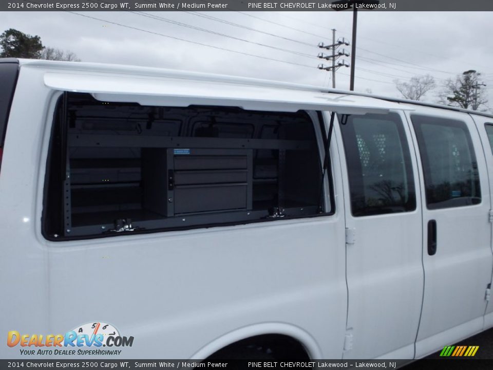 2014 Chevrolet Express 2500 Cargo WT Summit White / Medium Pewter Photo #10