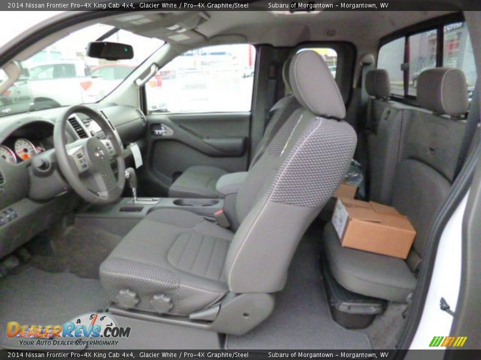 Pro-4X Graphite/Steel Interior - 2014 Nissan Frontier Pro-4X King Cab 4x4 Photo #13