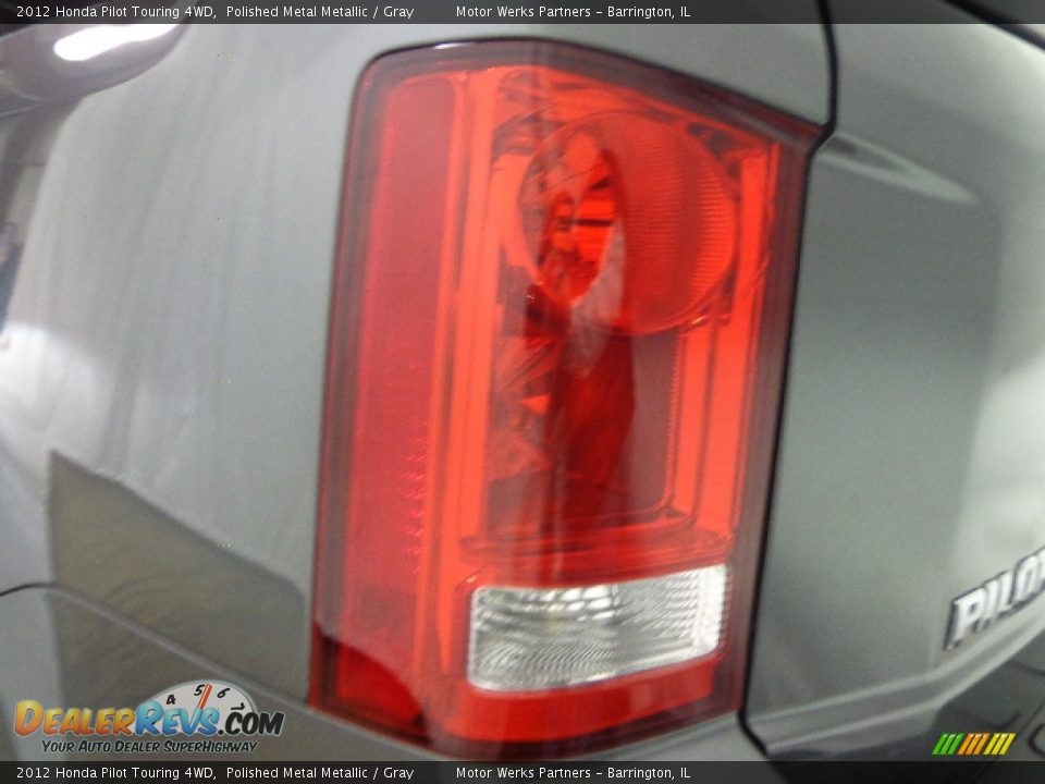 2012 Honda Pilot Touring 4WD Polished Metal Metallic / Gray Photo #15