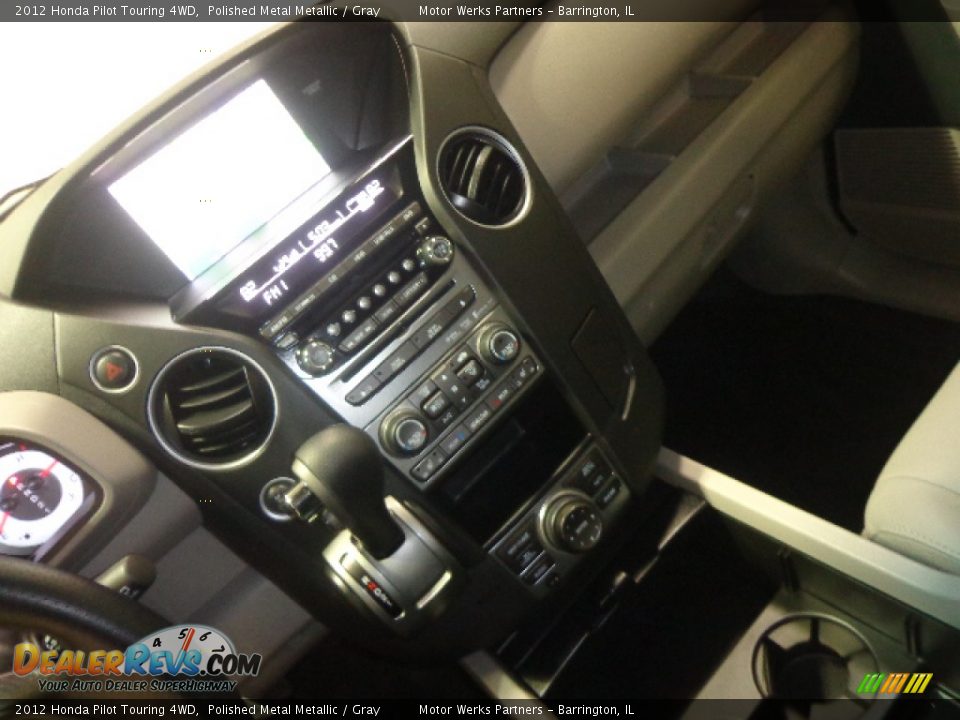 2012 Honda Pilot Touring 4WD Polished Metal Metallic / Gray Photo #25