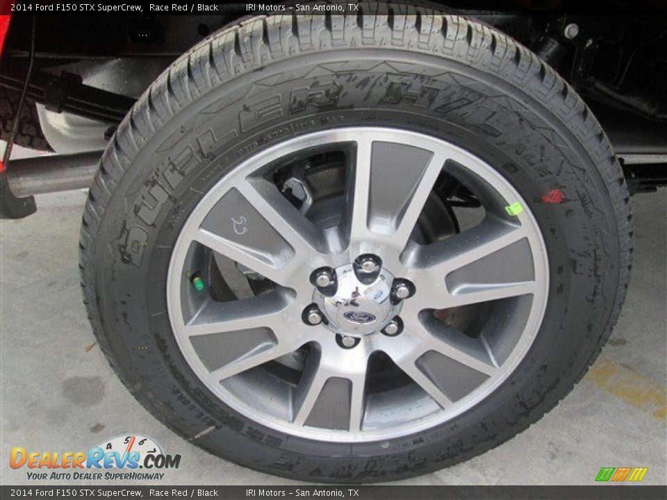 2014 Ford F150 STX SuperCrew Race Red / Black Photo #4