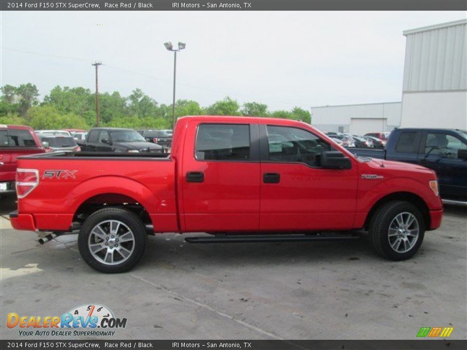 2014 Ford F150 STX SuperCrew Race Red / Black Photo #5