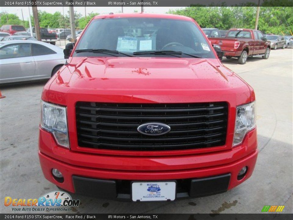 2014 Ford F150 STX SuperCrew Race Red / Black Photo #7